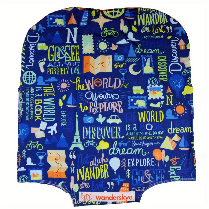 Cartoon Pattern Elastic Luggage Cover Dustproof Protective Trunk Case