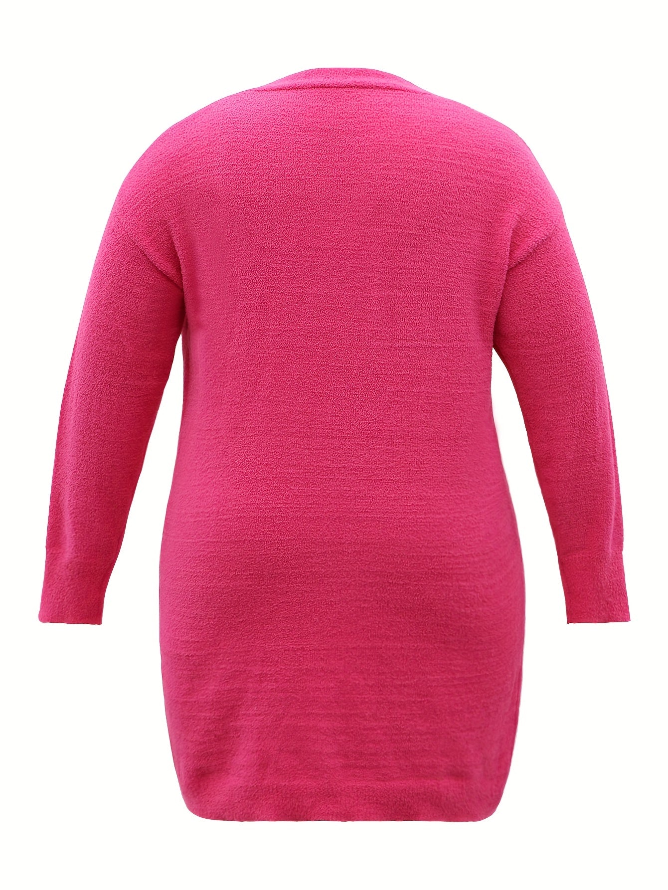 Casual Sweater Set: Cardigan & Cami Dress 2 Piece Set