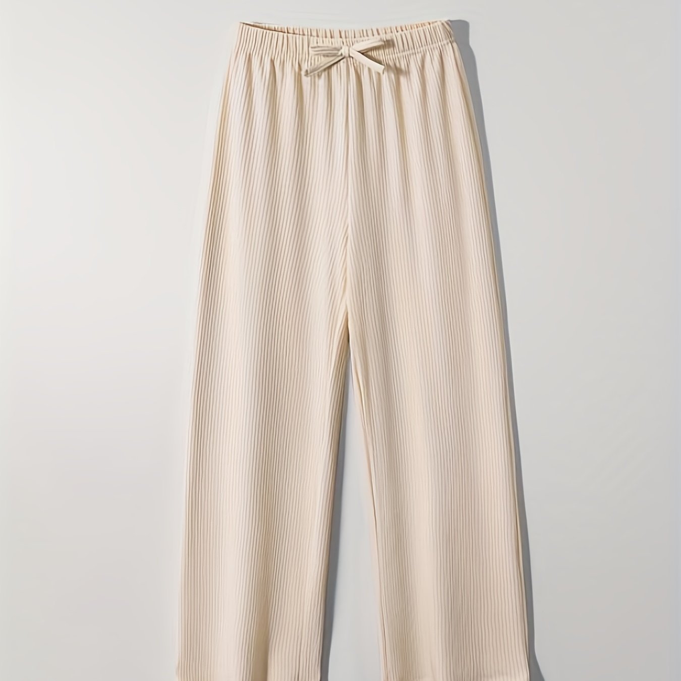 Girls Loose Fit Casual Mopping Pants For Kids