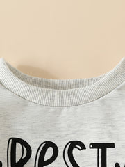 Baby Christmas Sweatshirt Kids Round Neck Casual Pullover Top