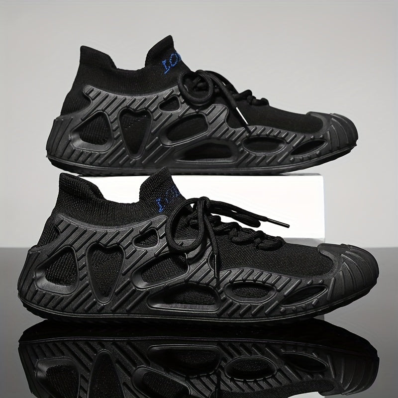 Men's Lightweight Knitted Sneakers for Running