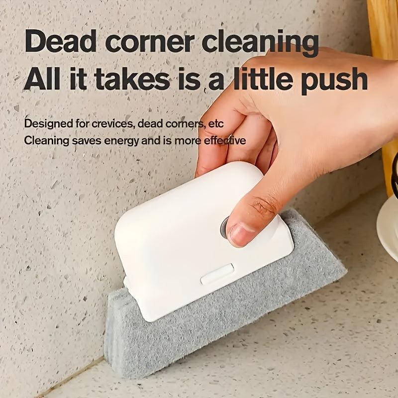 Window Rail Cleaning Brush - Easy to Clean Small Gaps and Frames