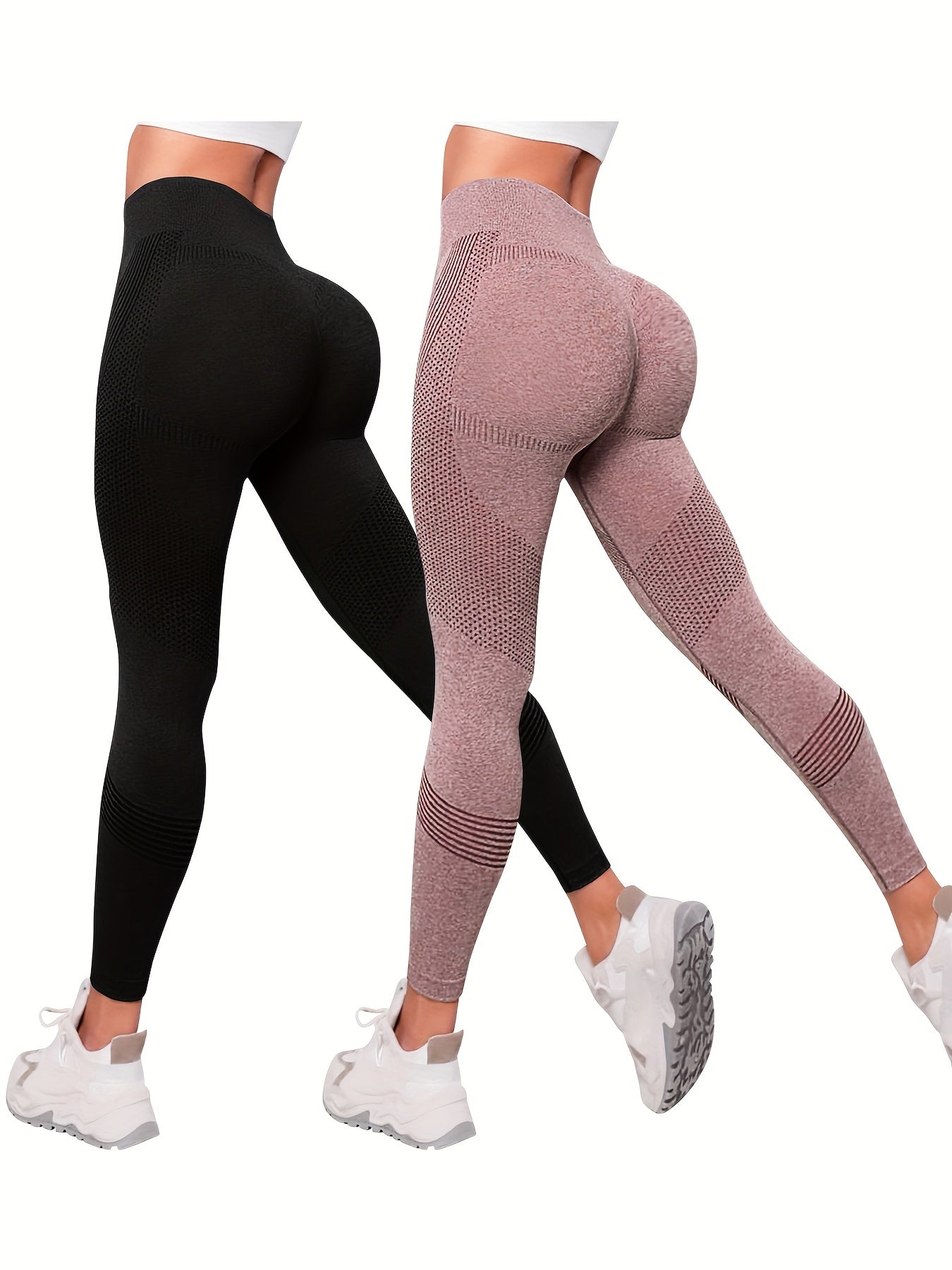 Seamless High Waist Tummy Control Fitness Pants
