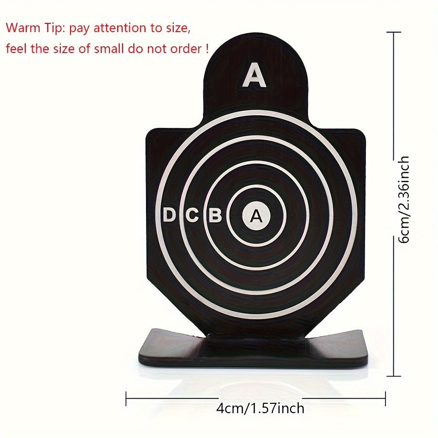 4pcs Aluminum Alloy Target for Outdoor Entertainment and Party
