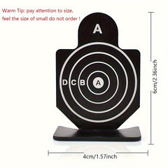 4pcs Aluminum Alloy Target for Outdoor Entertainment and Party