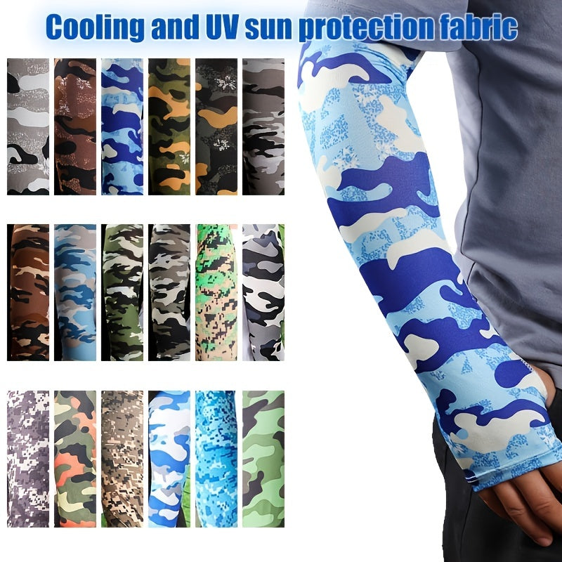 Men's Cycling Sleeves Summer Ice Silk Sheath