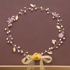 Crystal Beaded Headband Wedding