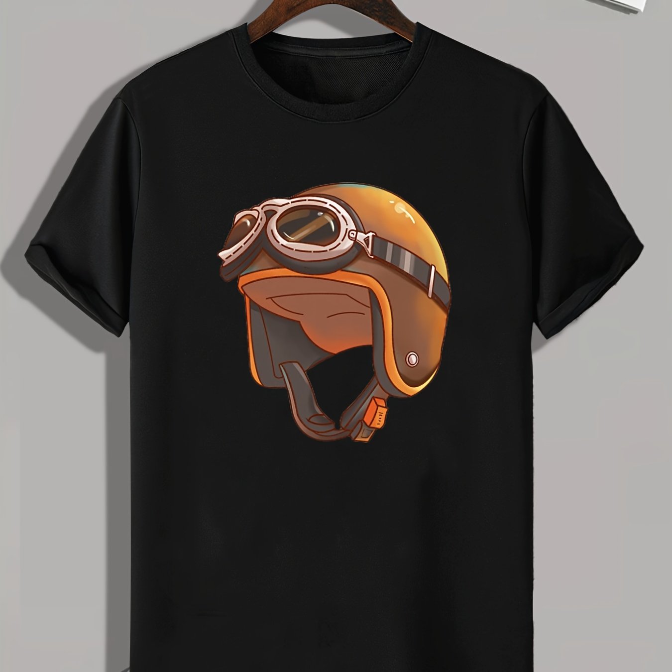 Halloween Pumpkin Men's Graphic T shirt Casual Tee