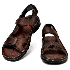 Durable Non Slip Men's Hiking Sandals Comfy Beach Shoes