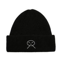 Cartoon Embroidered Knitted Hat Scarf Set