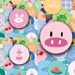 100pcs Girly Series Graffiti Stickers Waterproof