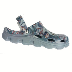 Men's Camo Graphic Slip On Clog Sandals Outdoor Slippers