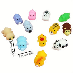 Creative Forest Animals Gnocchi Fidget Pinch Music Toy