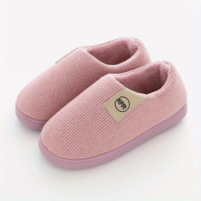 Unisex Winter House Slippers Warm Indoor Bedroom Shoes