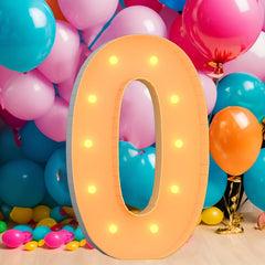Light Up Numbers Marquee for Anniversary Party Decor