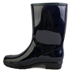 Waterproof Non Slip Rain Boots with PVC Buckle Decor