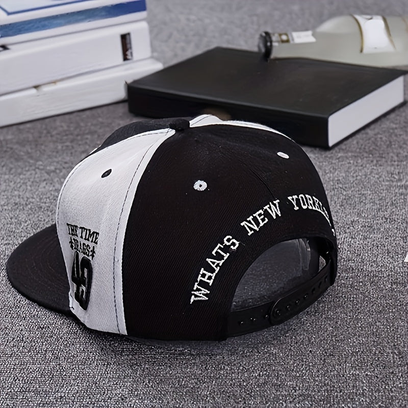 1947 Letter Baseball Cap Hip hop Sunshade Duck Tongue Hat