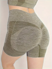 High Waist Yoga Shorts Women's Activewear