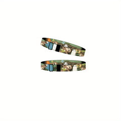 1pc Anime Print Bracelet Waterproof Durable Reusable Wristband Christmas Gift