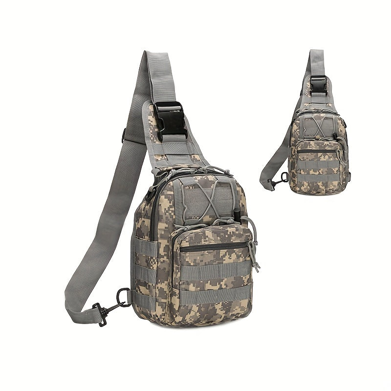 Military Tactical Chest Bag Waterproof Camouflage Outdoor Diagonal Carry