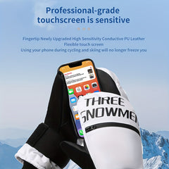 Waterproof Skiing Gloves Touch Screen Winter Warm