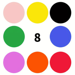 500Pcs Colorful Round Stickers for DIY Projects Gift Packaging