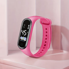 Girls Cartoon Sports Bracelet Watch Multicolor Electronic Watch