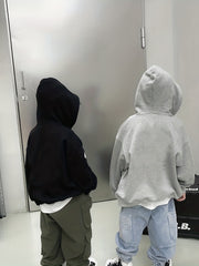 Boys Zip Up Hooded Sweatshirt Long Sleeve Hoodies With Pockets