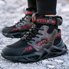 CEATSAFETV Men's Safety Boots Steel Toe Work Shoes