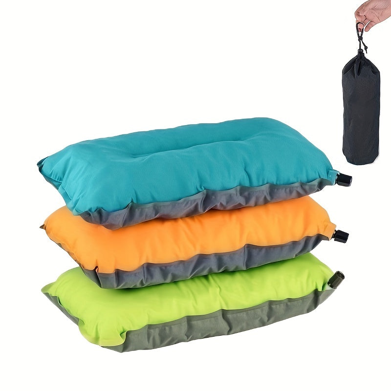 Automatic Inflatable Pillow for Camping Travel School Office