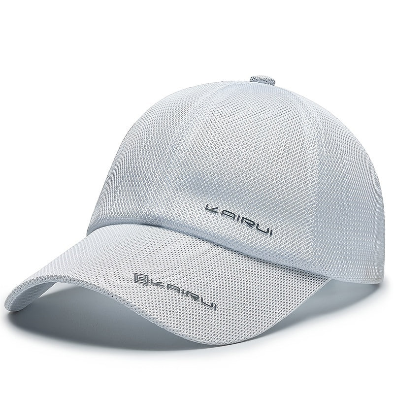 Men's Adjustable Solid Baseball Cap