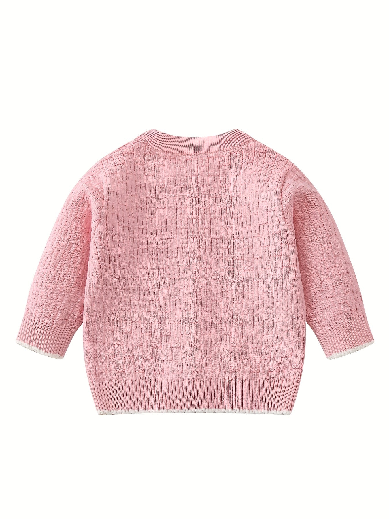 Baby Girls Button Sweater Cardigan for Spring Autumn Winter