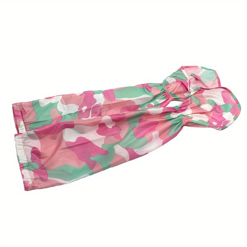 Camouflage Sunscreen Long Sleeve UV Protection Arm Protection