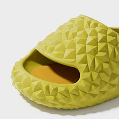 Men's Lightweight Fruit Slippers Open Toe Home Shoes for Shower