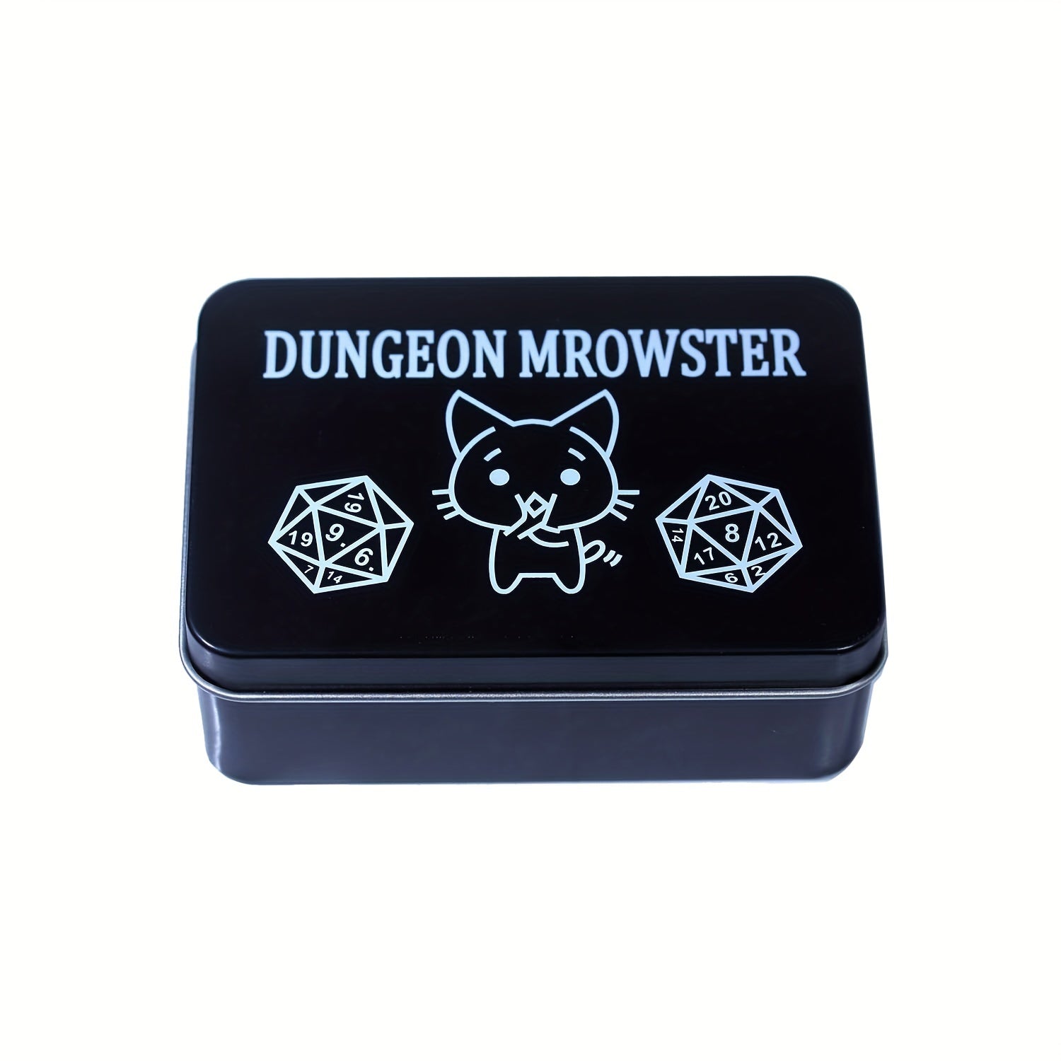 Metal Dice Box for Storing, Collecting & Gifting