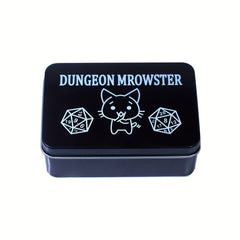 Metal Dice Box for Storing, Collecting & Gifting