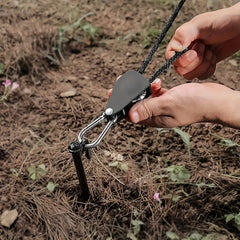 Adjustable Tent Ropes 4pcs 67 59KG Capacity