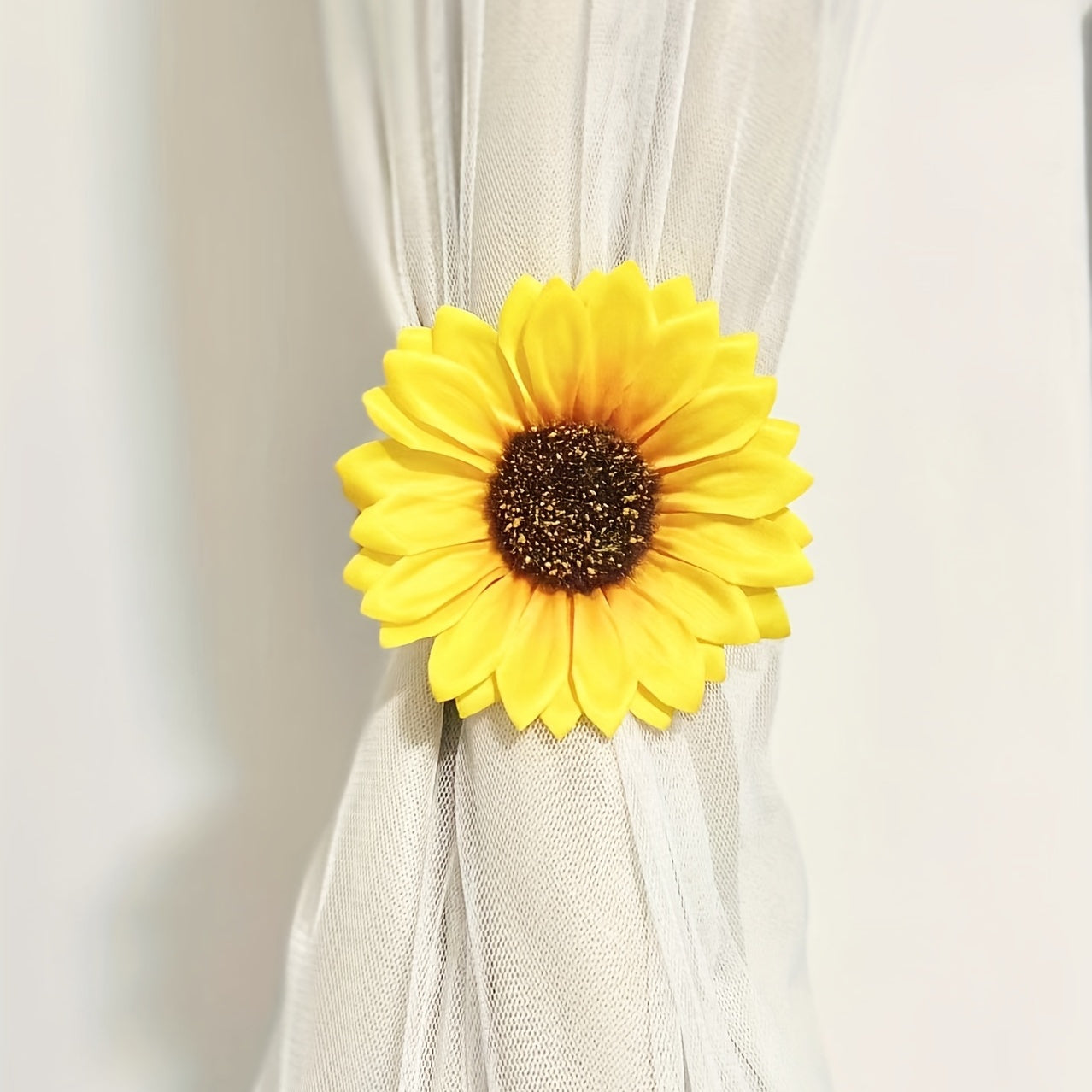 Sunflower Curtain Tieback for Holding Curtains