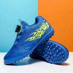 Kids Soccer Shoes Lightweight Athletic Football Shoes