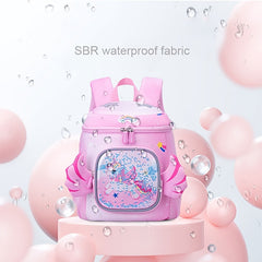 GREATOP Elementary School Kindergarten Backpack Unicorn Backpack Girls Ages 1-7