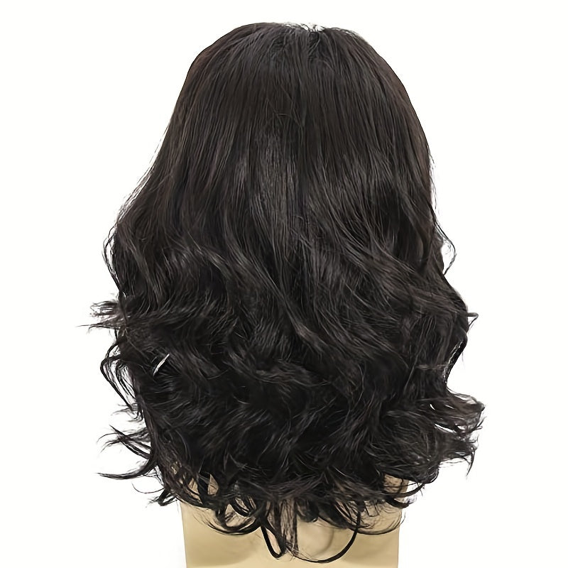 Men's Long Curly Hair Handsome Wig Hair Extension Costume