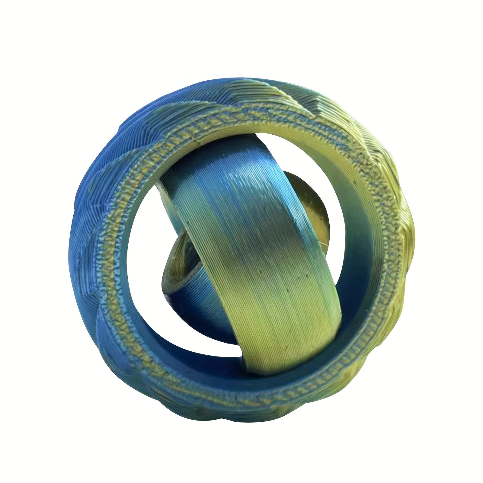 3D Printed Spinning Top Toy - Stress Reduction Tool for Desk and Home Decor
