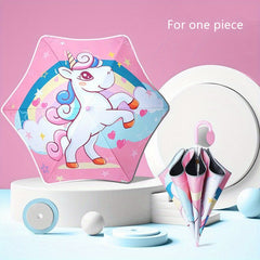 Creative Kids Reflective Cartoon Umbrella
