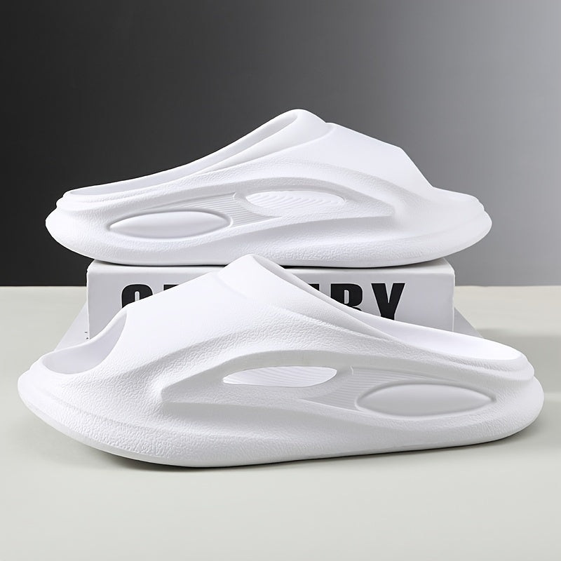 Men's Cloud Slides Pillow Slippers Lightweight Open toe Shoes