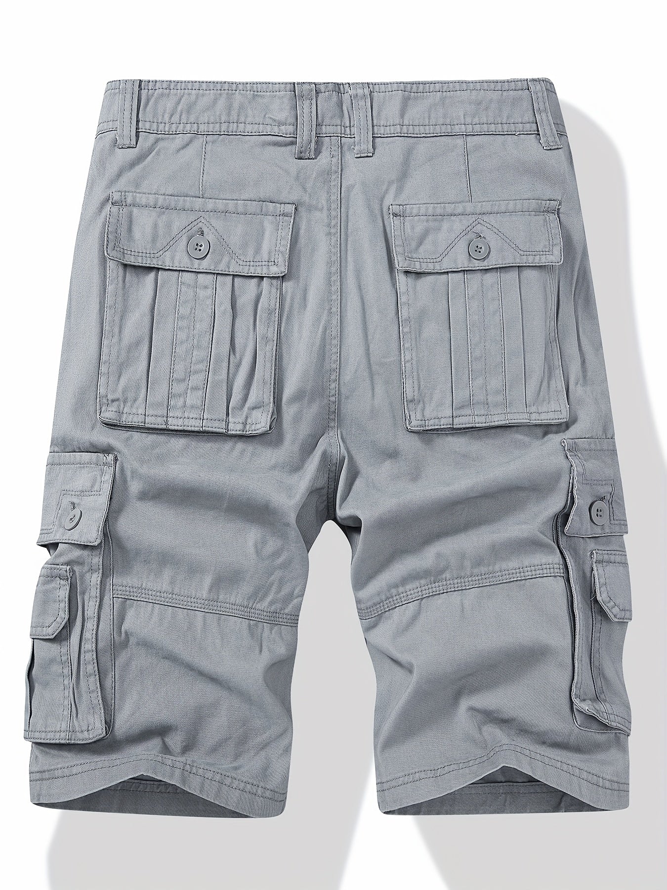 Men's Drawstring Cargo Shorts for Summer Outdoor