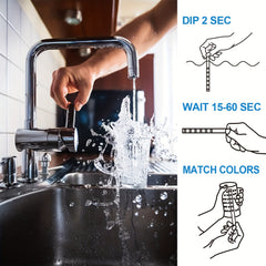 100pcs 16 Way Pool Test Strips Water Chemical Testing For Hot Tub