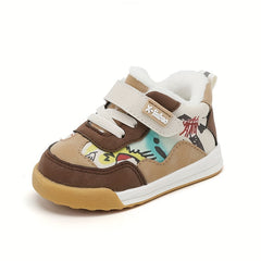 Warm Fleece Baby Boys Sneakers Lightweight Non Slip Shoes for Outdoor Walking
