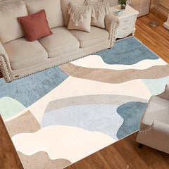Irregular Art Family Decoration Carpet for Living Room Sofa Bedside