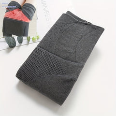 Plush Lined Tights Opaque High Waist Thermal Leggings Women's Stockings