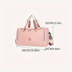 Portable Travel Handbag Waterproof Tear Resistant Fashionable Fitness Bag